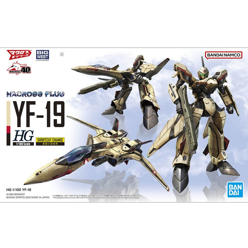 MACROSS PLUS YF-19 Isamu Dyson HG Bandai – Collection