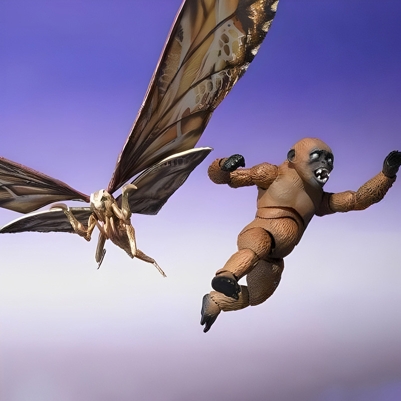 Figurine – GODZILLA X KONG The New Empire S.H. MonsterArts Suko & Mothra Bandai
