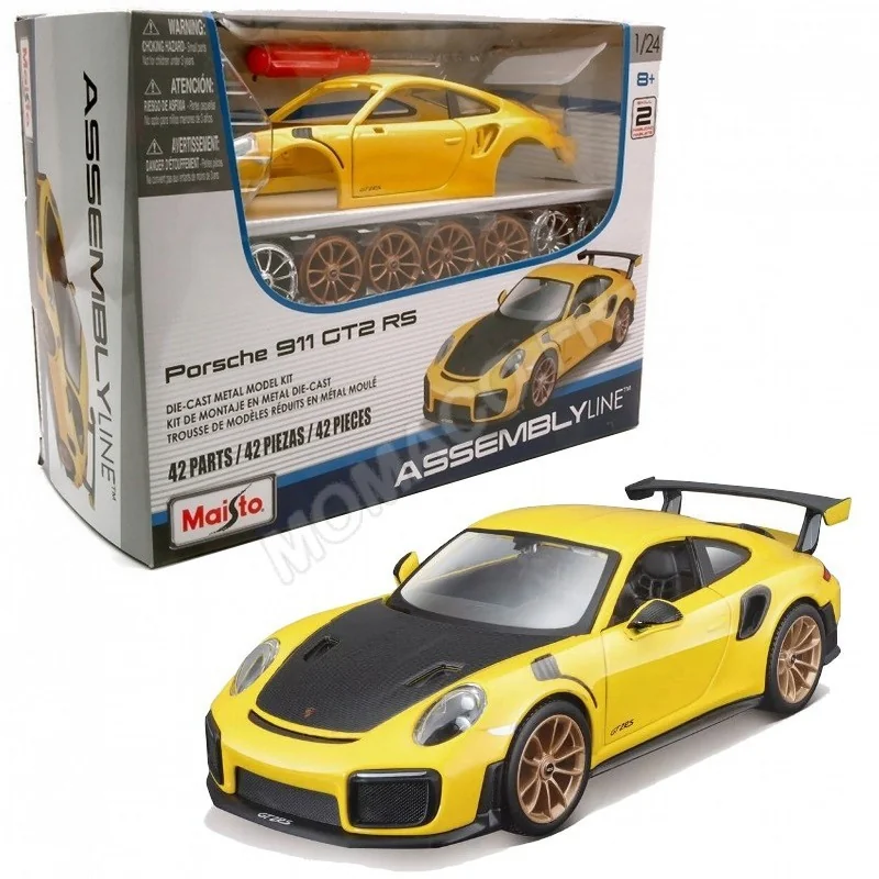 Miniature Porsche 911 gt2 rs (metal kit)