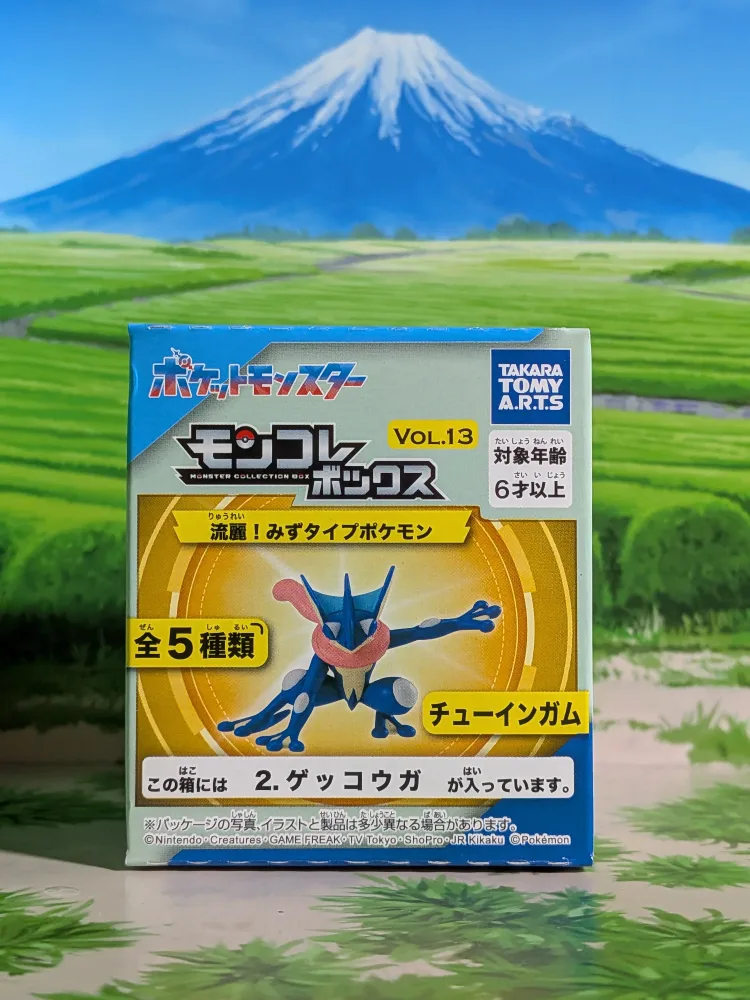 Gekkouga (~5cm) – Greninja – Amphinobi – Takara Tomy Arts Moncolle Box Vol.13