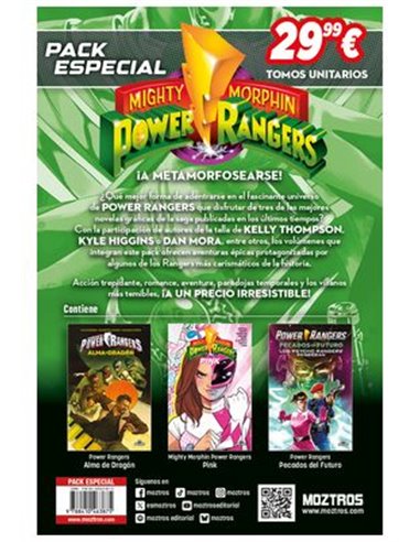 Pack Especial Mighty Morphin Power Rangers – Livre