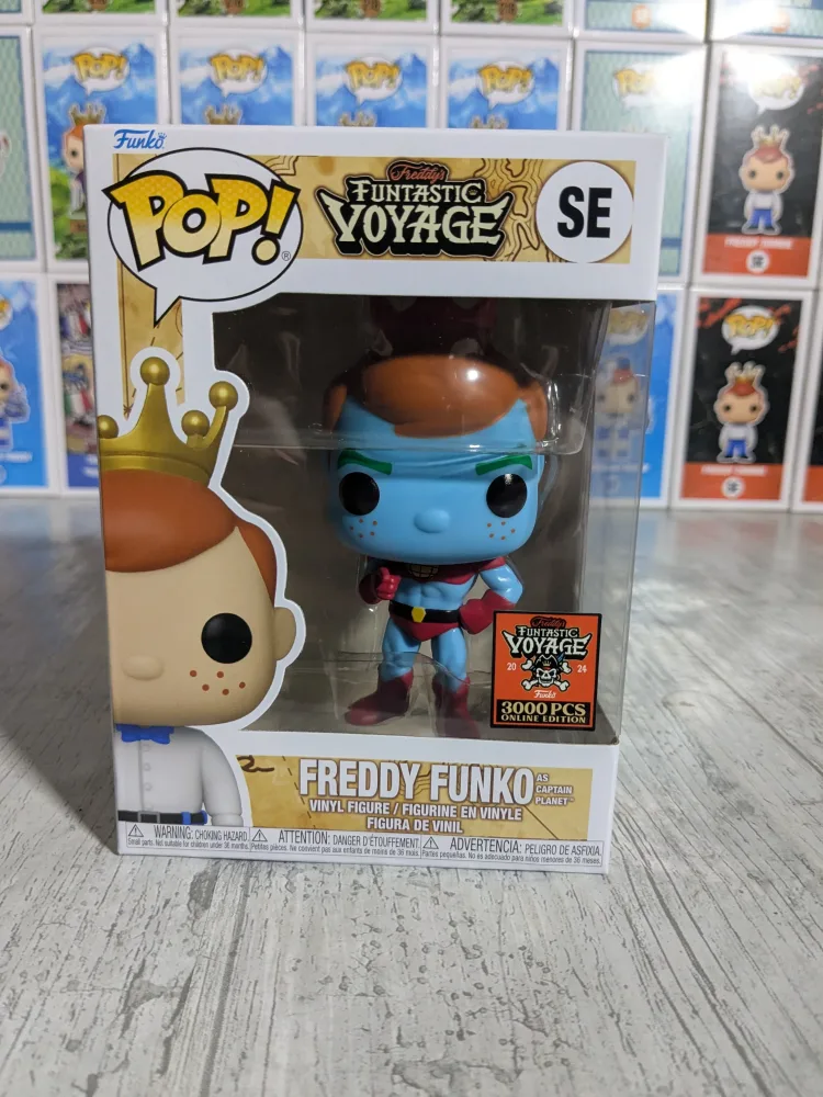 Funko Pop! – SE : Freddy Funko as Captain Planet (3000PCS)
