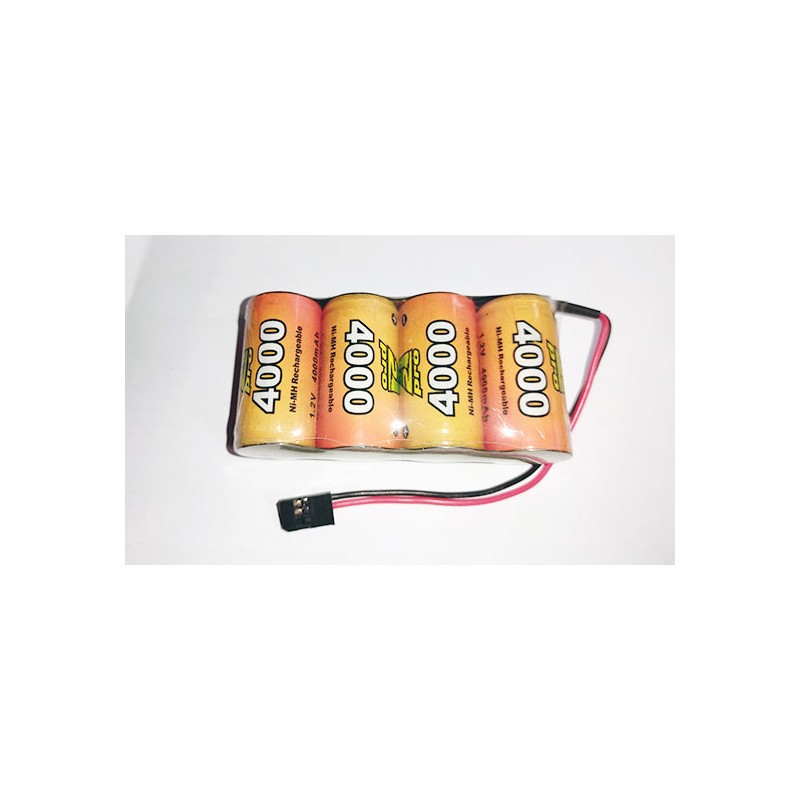 Alimentation PACK Rx S 4.8V/AP-4000UV FUTABA