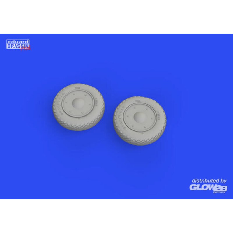 Accessoire Roues F4F tardives avec jantes PRINT pour ARMA HOBBY