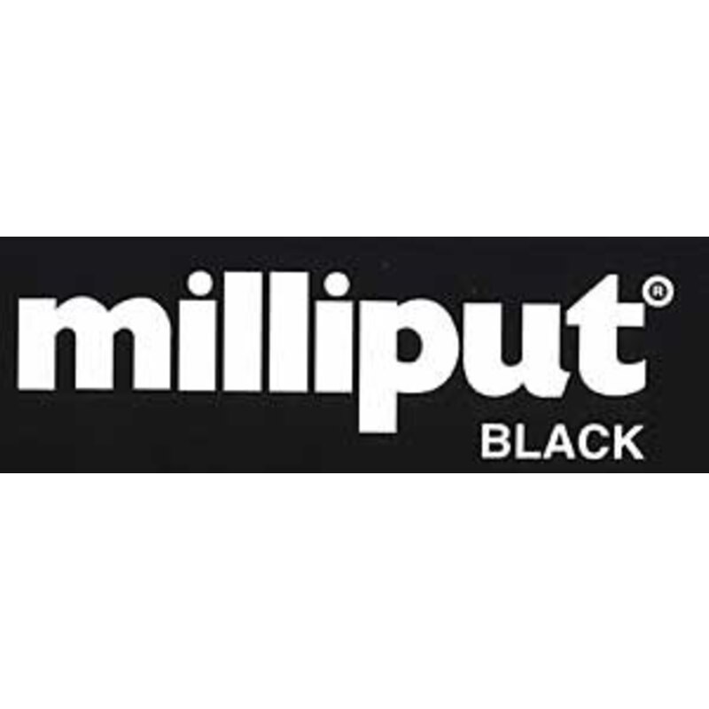 Colle Milliput 2 enduit époxy. Noir