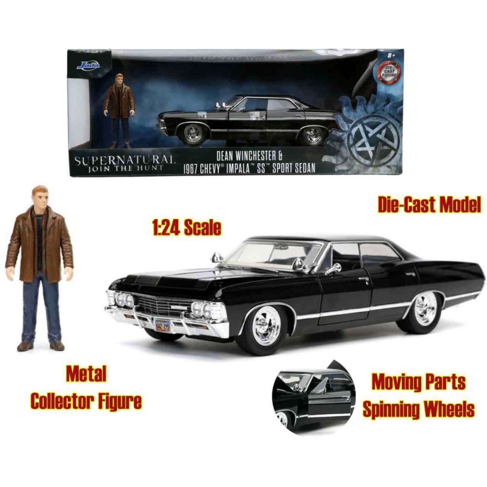 Supernatural 1967 Cheavy Impala 1/24