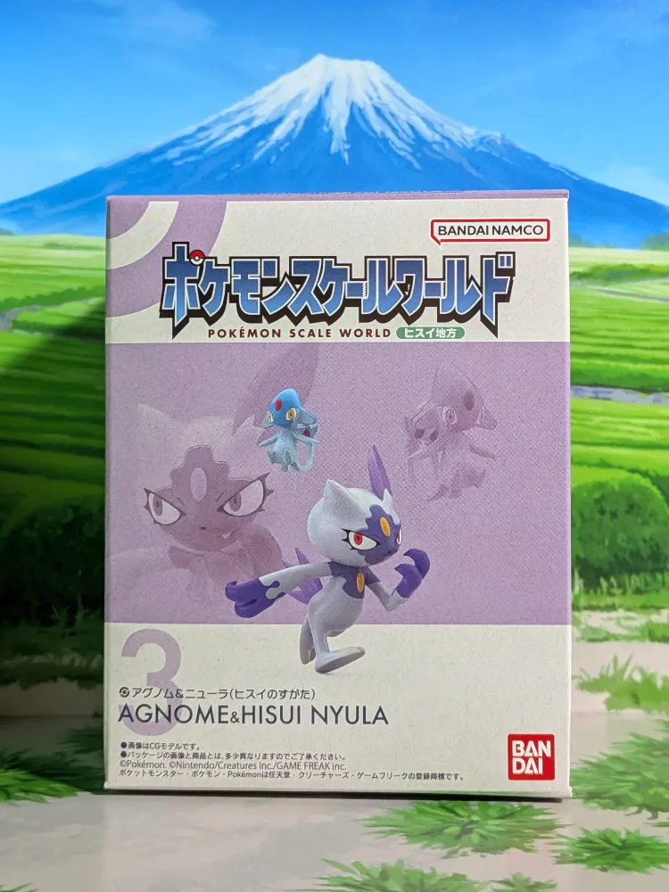 Pokémon Scale World Hisui – Créfadet & Farfuret (Forme de Hisui) · Azelf & Hisuian Sneasel (Neuf)