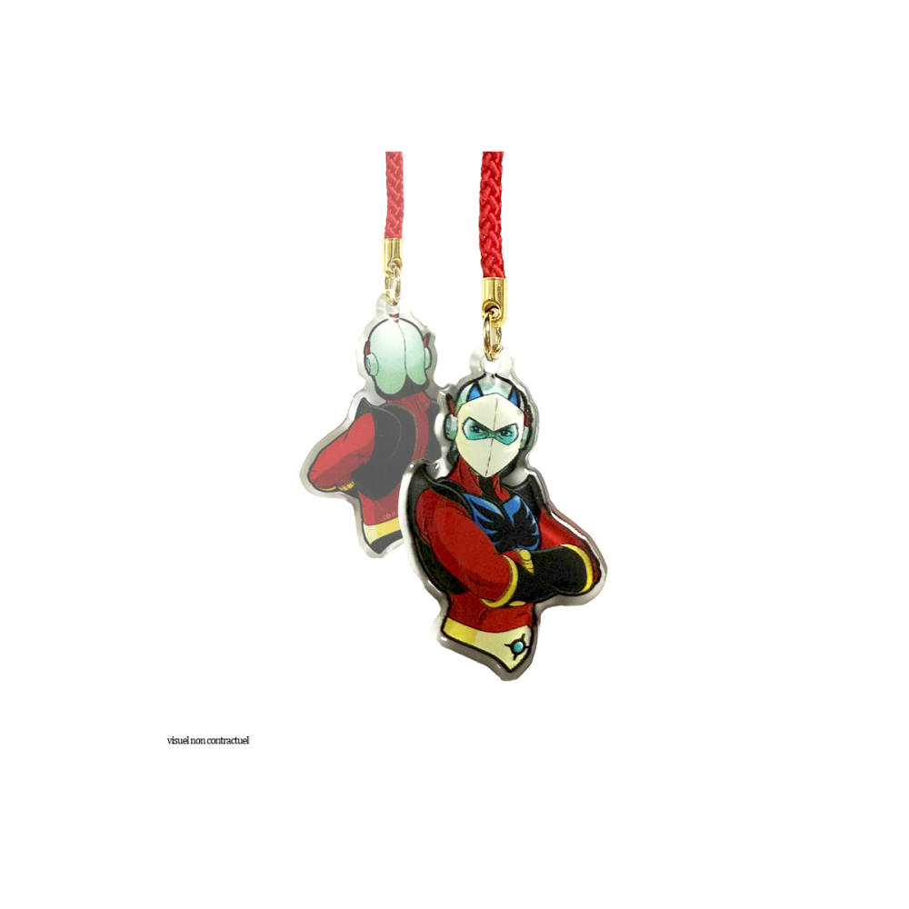 Goldorak Acrylic Charm Serie 1 Actarus Buste 5cm