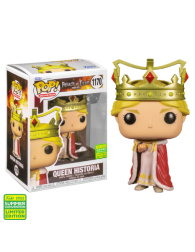 Funko Pop! – Queen Historia 1170 SDCC 2022 LE – Attack on Titan – Figurine Vinyl