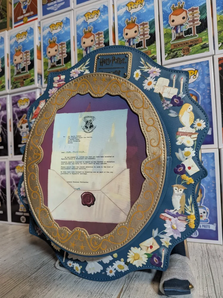 Loungefly – Sac à dos – Harry Potter Hogwarts Castle Cameo Lenticular Mini ✨