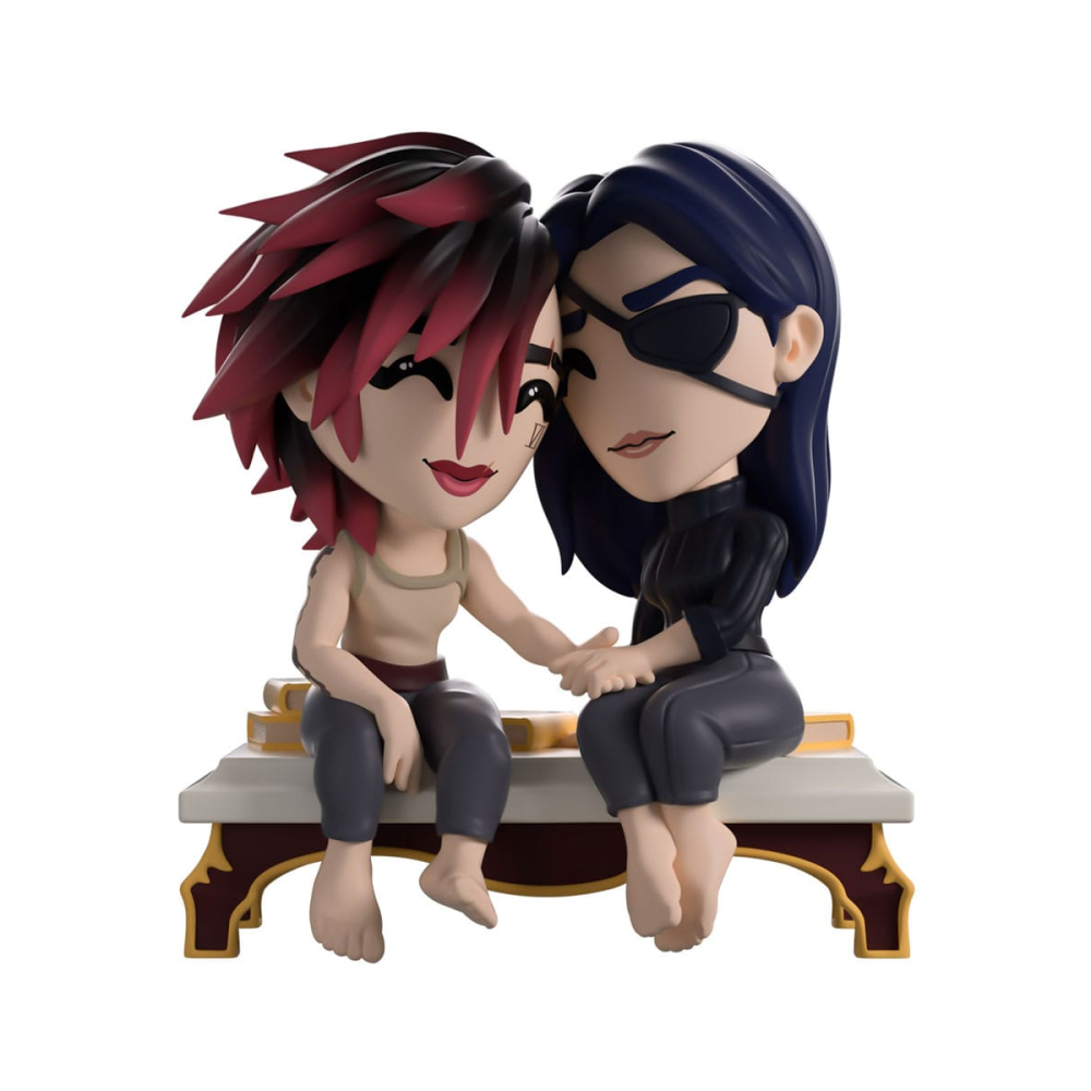 Arcane - pack 2 Vinyl figurines Vi & Caitlyn 11 cm