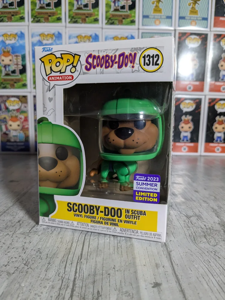 Funko Pop! Scooby-Doo in Scuba Suit (SC2023) – Scooby-Doo #1312
