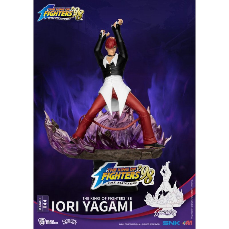 The King of Fighters '98 diorama PVC D-Stage Iori Yagami 16 cm