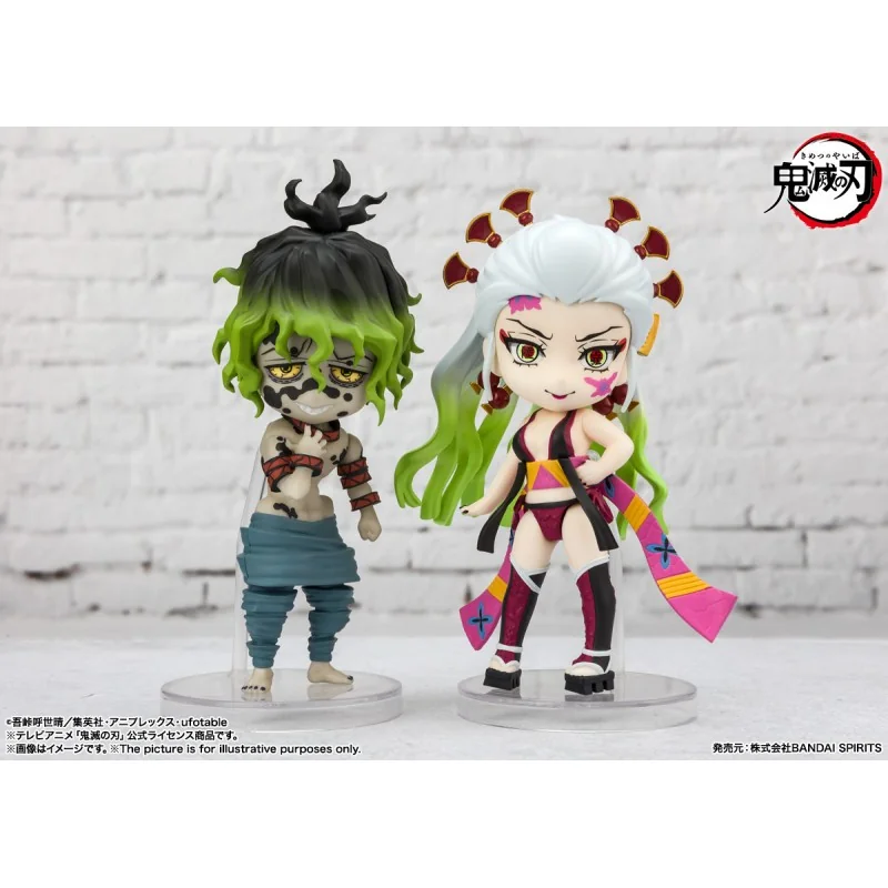 Figurine Demon slayer daki + gyutaro mini figue