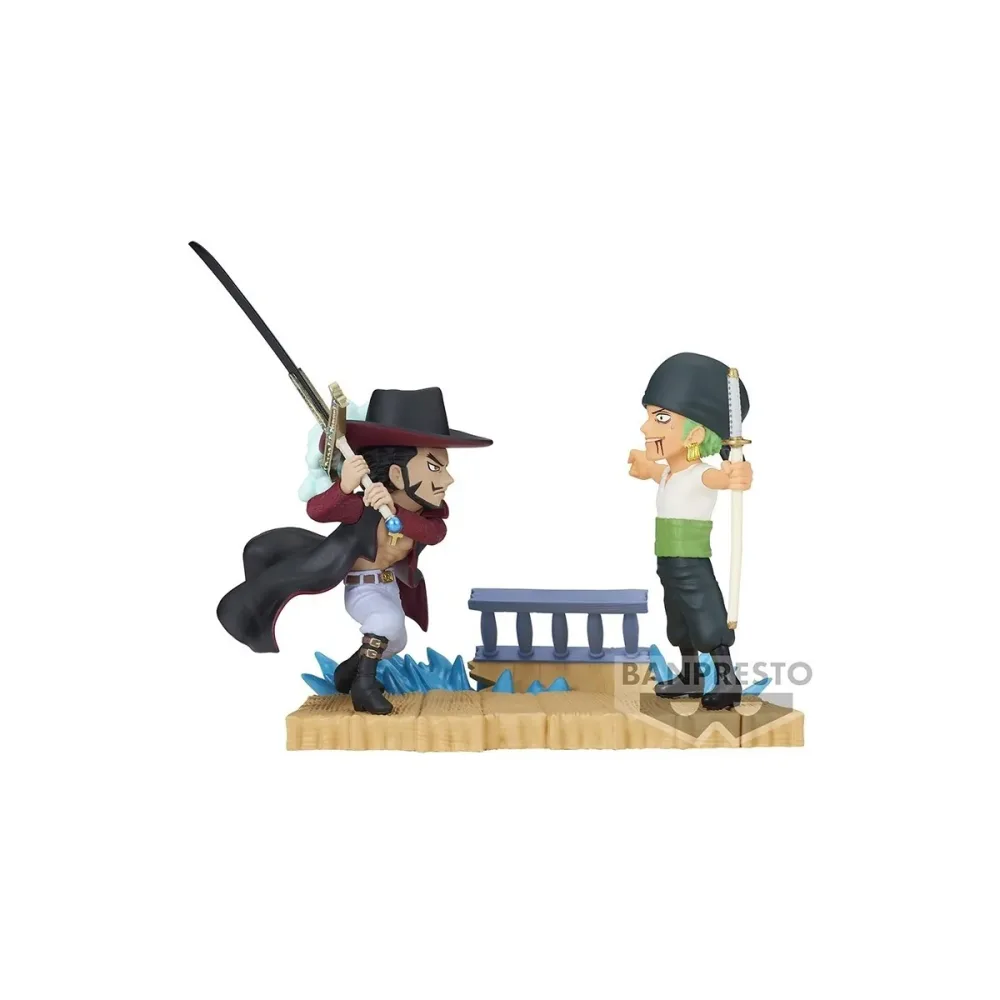 One Piece - Figurine Mihawk et Zoro - Log Stories
