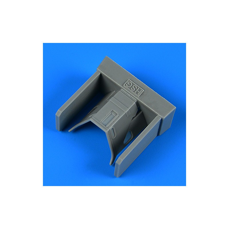 Accessoire Fw 190A/D instrument panel cover (designed to be used with Hasegawa kits)