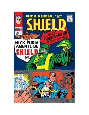 Biblioteca MARVEL 35. Nick Furia, Agente de Shield – Volume 1