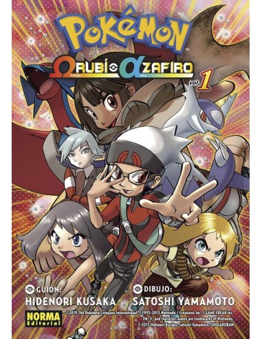 Pokémon 01 Rubi Omega Alfa Zafiro