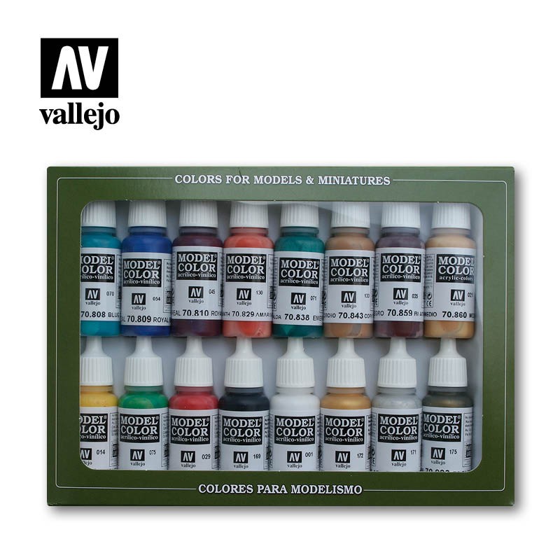 Peinture Medieval colors (16) color set 70142