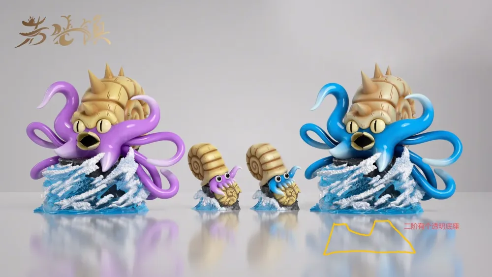 [PREORDER] 1/20 Scale World Figure [RYZ] – Omanyte & Omastar