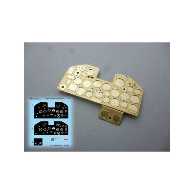 Accessoire Tableau de bord multimédia Republic P-47D Thunderbolts