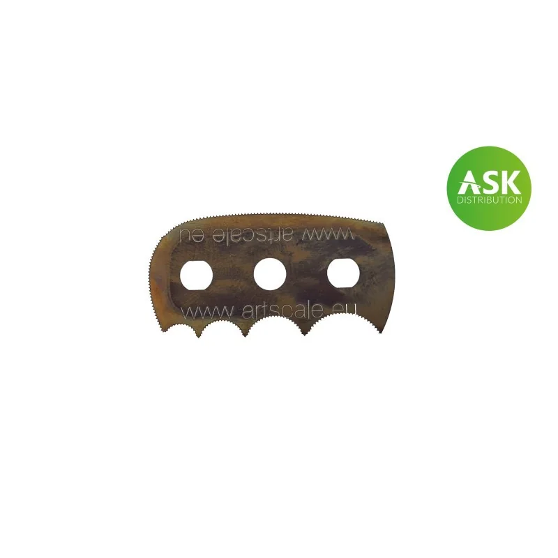 1pc ASK Razor saw Octopus - ultra & extra lisse asymétrique 100/65 dents 1 pc.