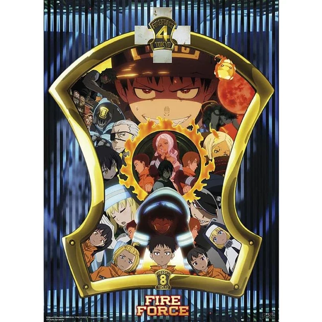 Fire Force - Poster - Brigades Spéciales