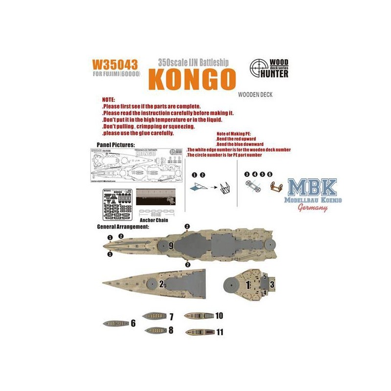 Cuirassé Kongo de l'IJN de la Seconde Guerre mondiale