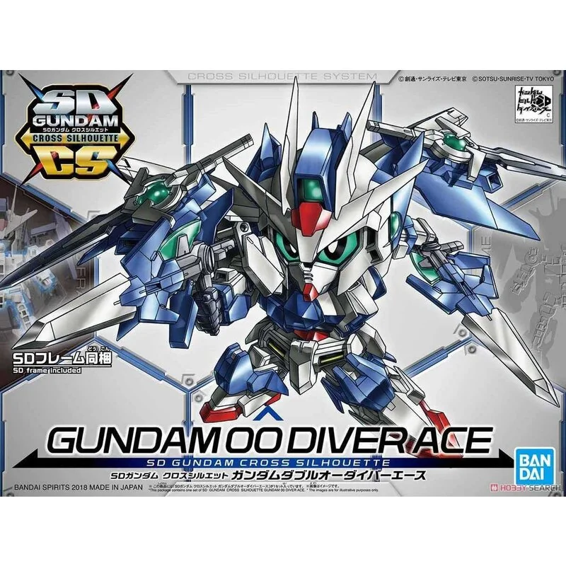 Gunpla Sd gundam cross silhouette gundam 00 diver ace