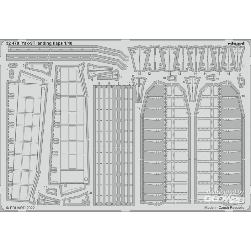 Accessoire Volets d'atterrissage Yak-9T