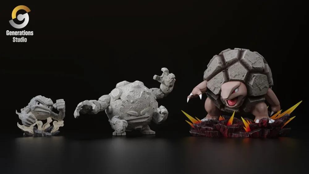 [PREORDER] 1/20 Scale World Figure [GENERATIONS] – Geodude & Graveler & Golem