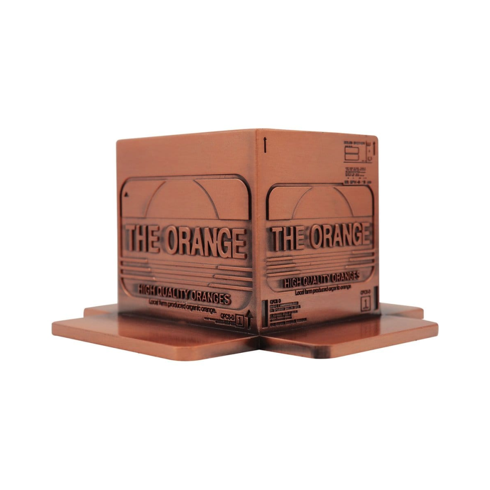 Réplique 1/1 Metal Gear Solid 2 réplique Cardboard Box Antique Gold