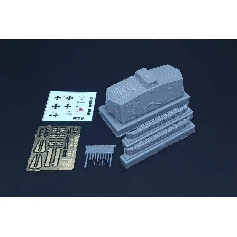 Maquette A7V Char allemand WWI Kit de construction en résine