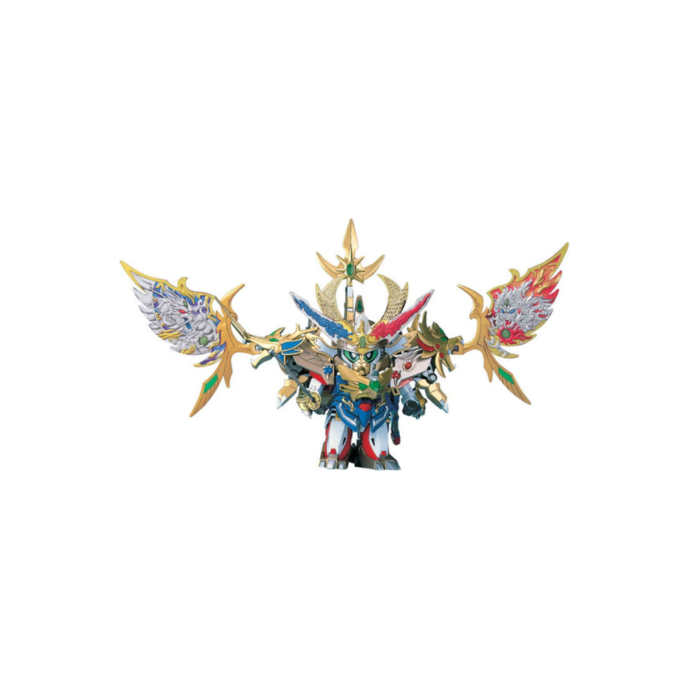 Gundam Gunpla SD BB167 Kijin Daisyougun Siryuhou Kirahagane Gokusai Ver