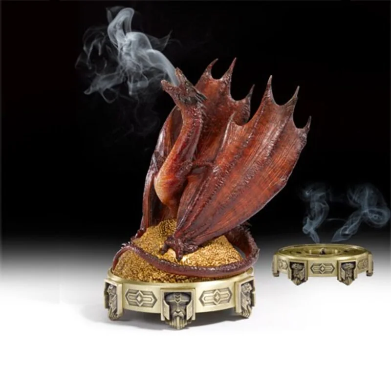Figurine Le Hobbit La Désolation de Smaug brûleur d'encens Smaug 25 cm