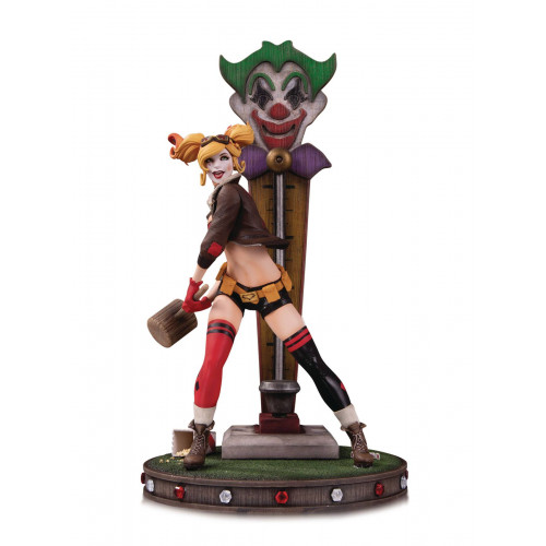 DC Bombshells Statue Harley Quinn DLX Version 34 cm - DC Direct