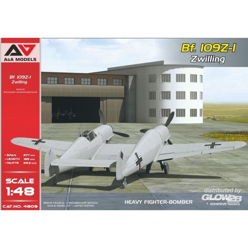 Maquette Messerschmitt Bf.109Z-1 Zwilling