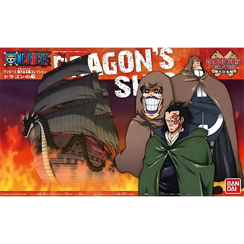 ONE PIECE Grand Ship Collection Dragon's Ship Bandai – Manga