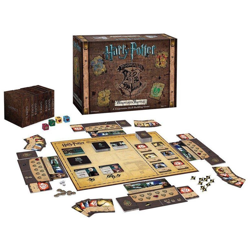 Jeu de plateau Harry Potter jeu Deck-Building Hogwarts Battle *ANGLAIS*