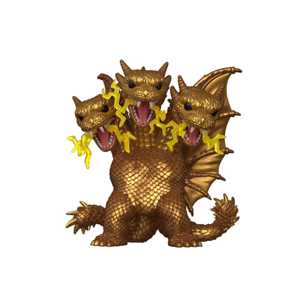 Godzilla Figurine Super Sized POP! Movies Vinyl King Ghidora (Electric) Exclusive Edition 15 cm