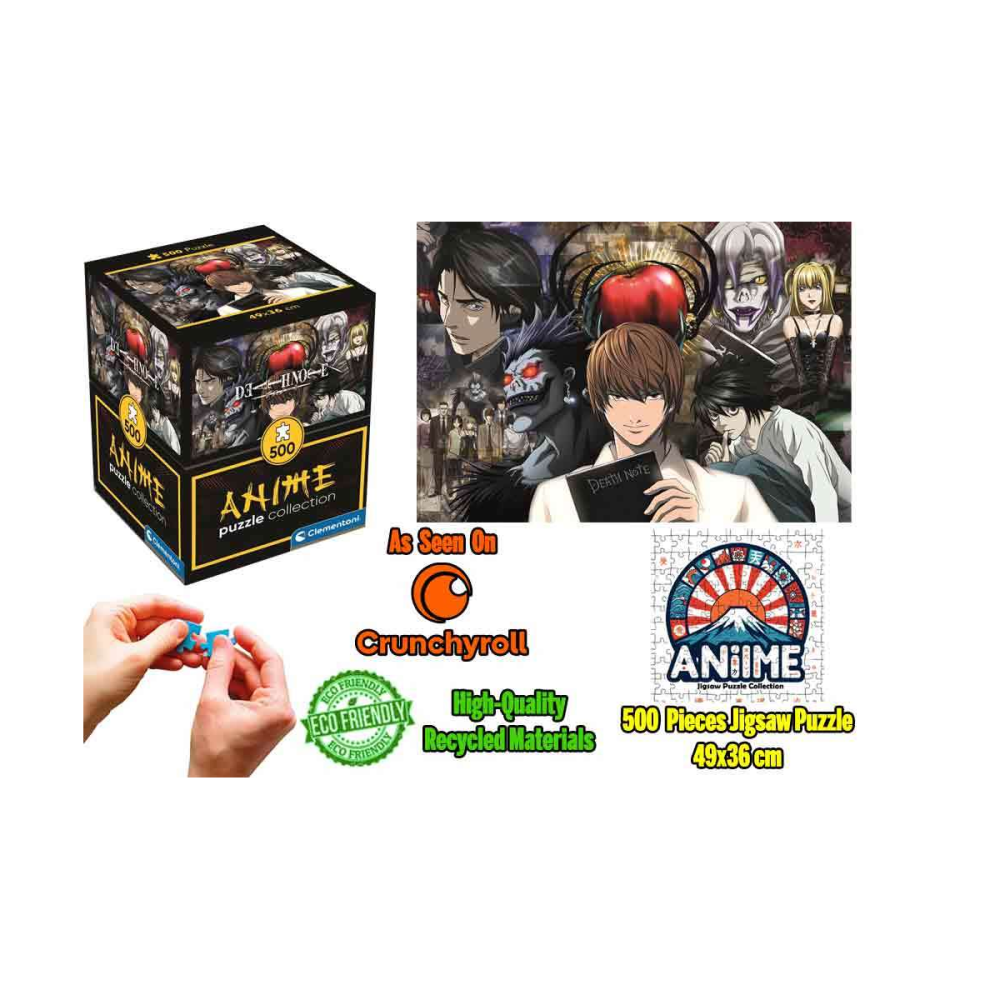 Anime Puzzle Collection - Cube500 - Death Note: Group - Jigsaw Puzzle 500 Pcs