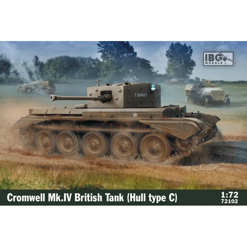 Maquette Char britannique Cromwell Mk.IV (type de coque C)