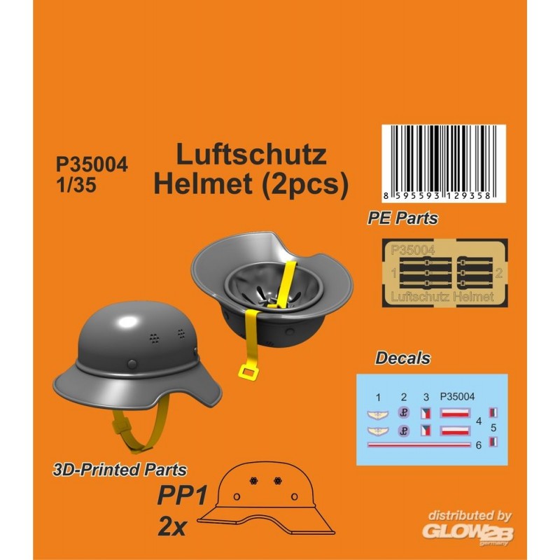 Casque Luftschutz (2pcs)