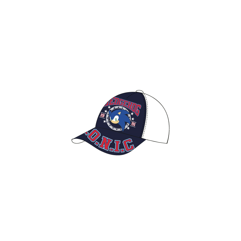 SONIC - Sonic 1991 - Casquette Blanche Enfant 54cm