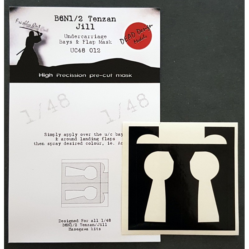 Accessoire Nakajima B6N1/B6N2 Tenzan (conçu pour être utilisé avec les kits Hasegawa)