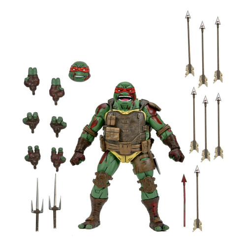 Tortues Ninja The Last Ronin figurine Ultimate First to Fall Raphael 18 cm - NECA