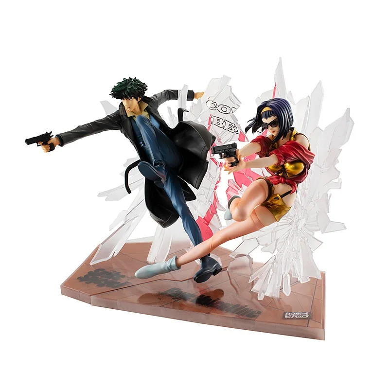 Statuette Cowboy bebop spike & faye 1st gig set